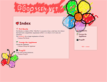 Tablet Screenshot of ggoossen.net
